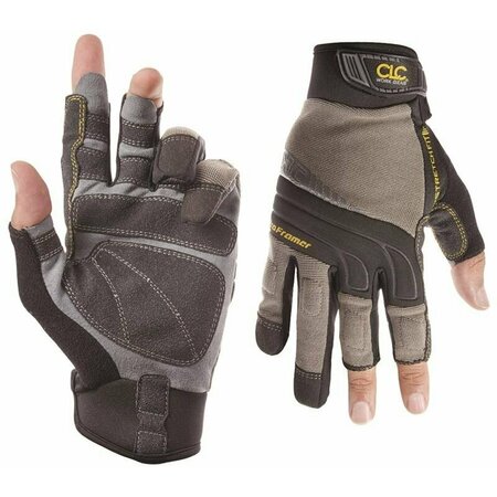 CUSTOM LEATHERCRAFT Gloves Med Framer Dexterity 140M